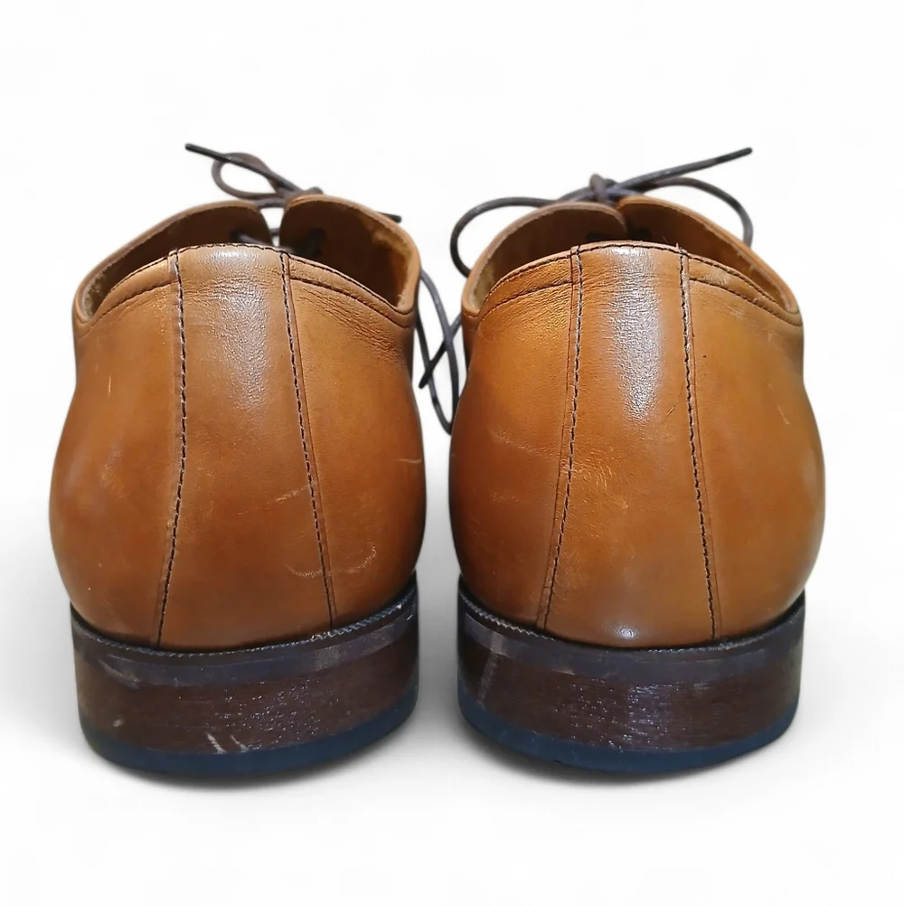 Florsheim Men's Size 12 Tan Leather Oxfords